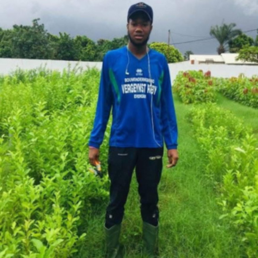 Meet Bubacarr Jallow: Growing Purpose Through Farming in The Gambia